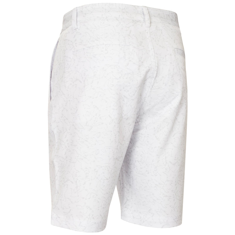 Calvin Klein Printed Bullet Shorts - White