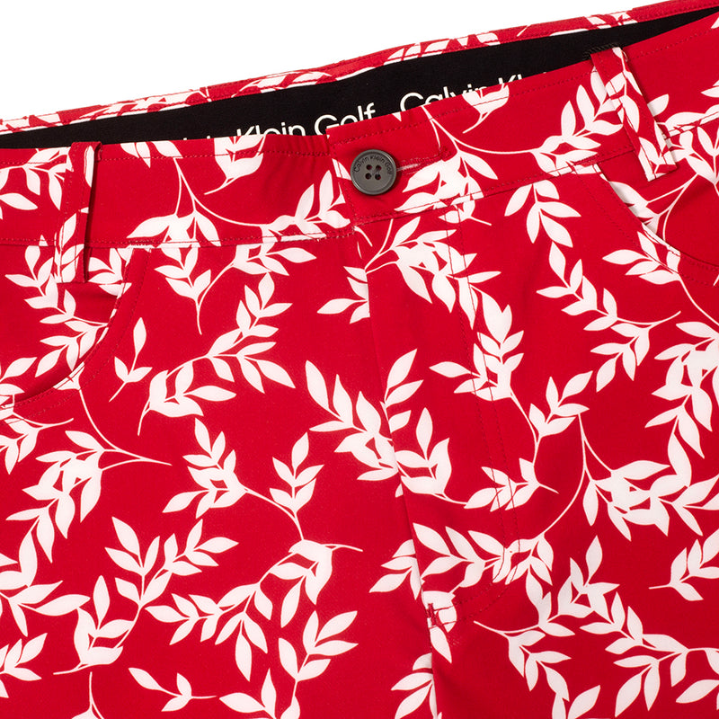 Calvin Klein Printed Genius Shorts - Red/White