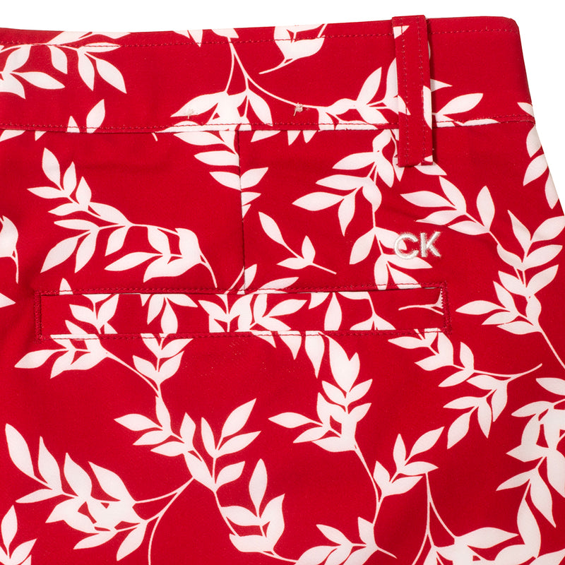 Calvin Klein Printed Genius Shorts - Red/White