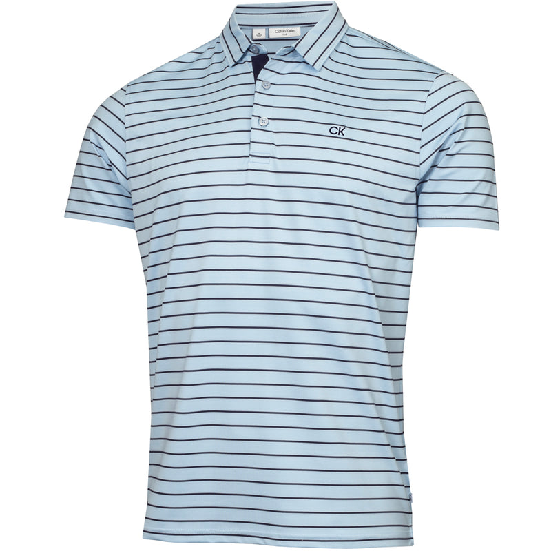 Calvin Klein Silverstone Polo Shirt - Blue/Evening Blue