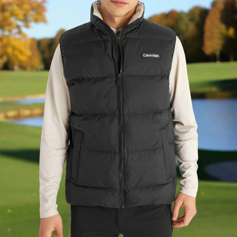 Calvin Klein Winnsboro Padded Gilet - Black