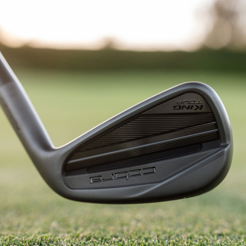 Cobra KING Black Tour Irons - Steel