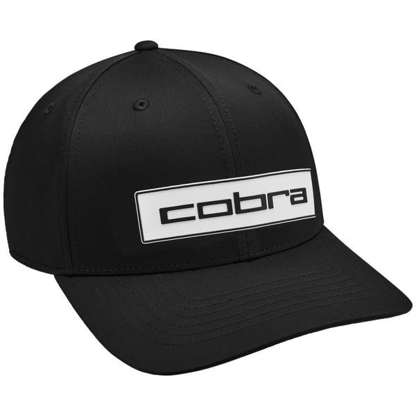 Cobra Tour Tech Cap - Black/White