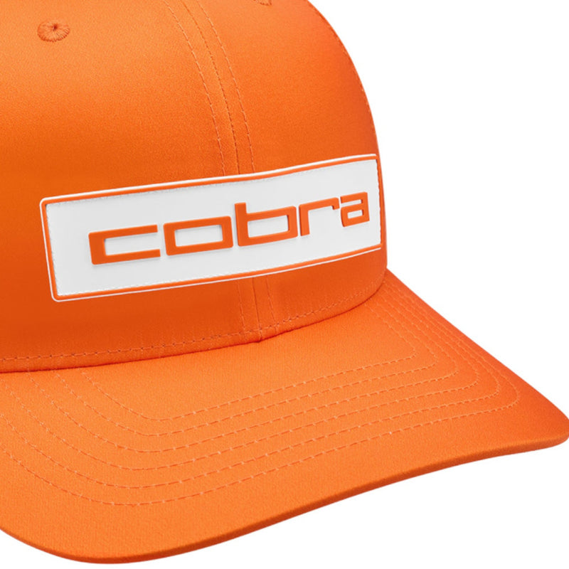 Cobra Tour Tech Cap - Orange/White