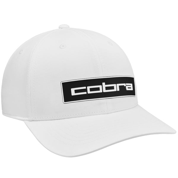 Cobra Tour Tech Cap - White/Black