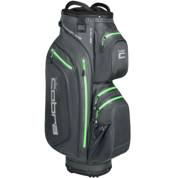 Cobra Ultradry Pro Waterproof Cart Bag - Quiet Shade/Green Gecko