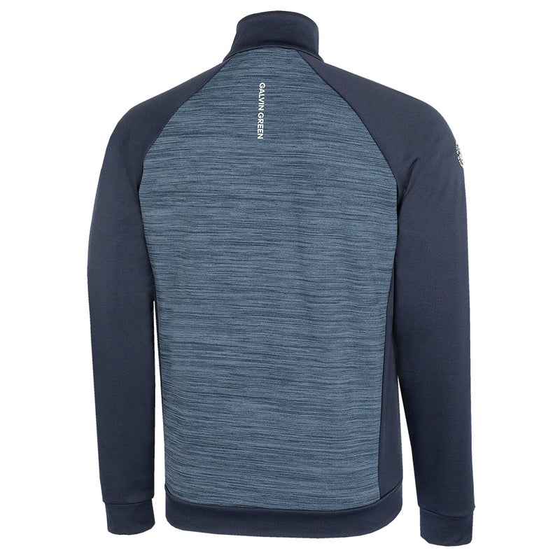 Galvin Green Darwin 1/4 Zip Pullover - Moonlight Blue/Navy