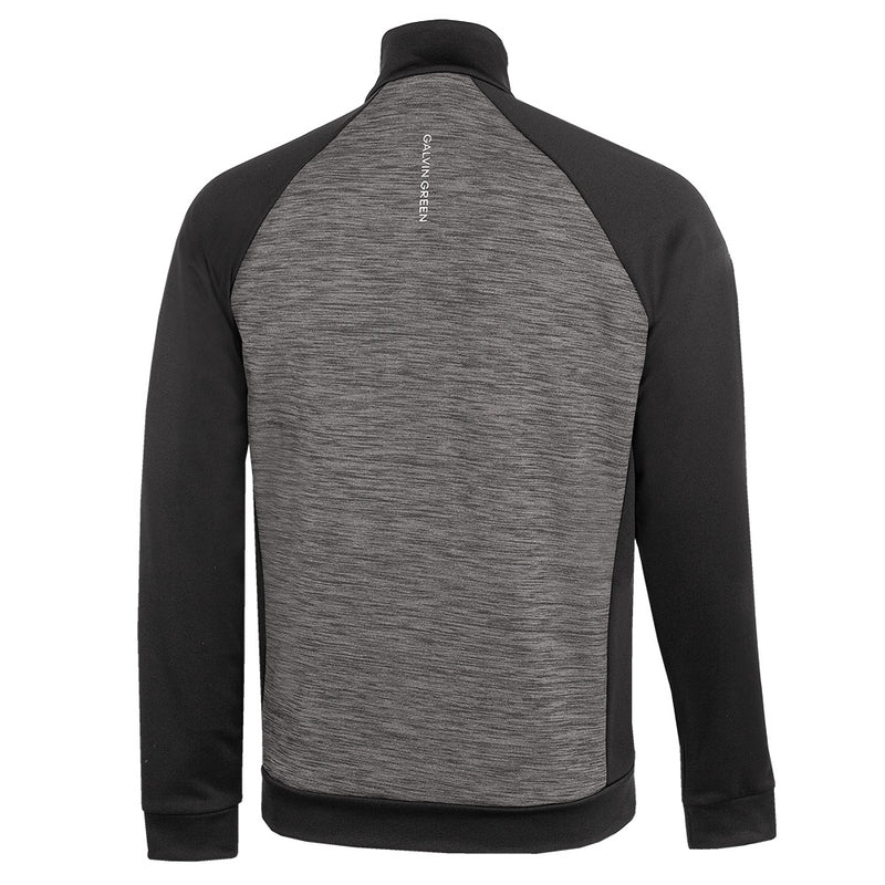 Galvin Green Darwin 1/4 Zip Pullover - Forged Iron/Black