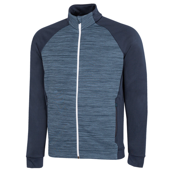 Galvin Green Darwin 1/4 Zip Pullover - Moonlight Blue/Navy