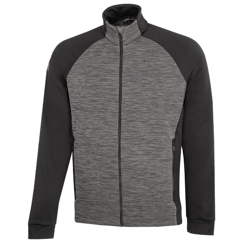 Galvin Green Darwin 1/4 Zip Pullover - Forged Iron/Black