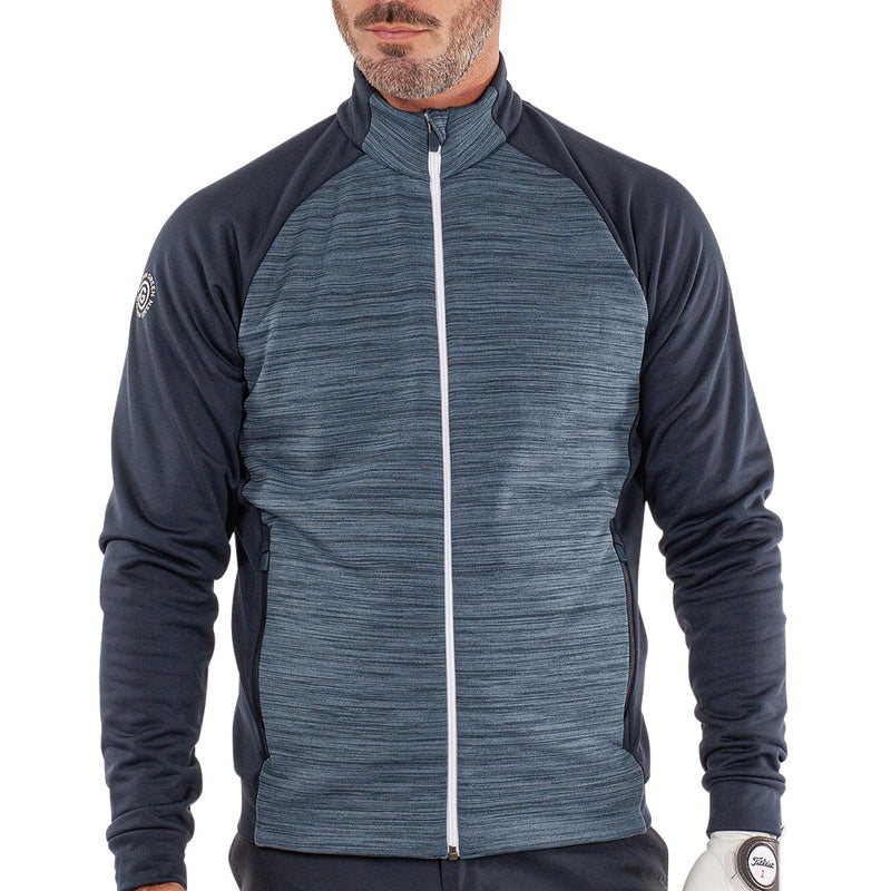 Galvin Green Darwin 1/4 Zip Pullover - Moonlight Blue/Navy