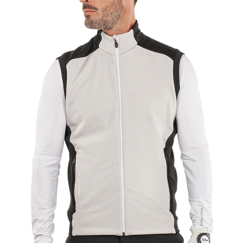 Galvin Green Dolph Gilet - Cool Grey/Black