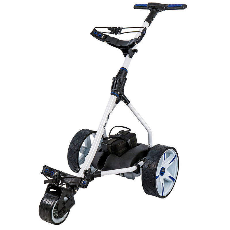 Ben Sayers Lithium Golf Trolley - White/Blue