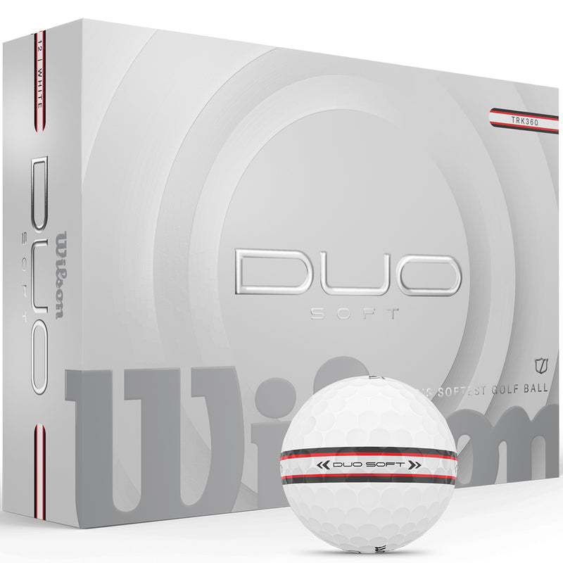 Wilson Staff Duo Soft Golf Balls - TRK360 - 12 Pack