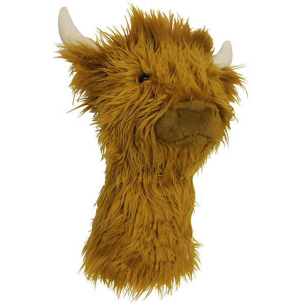 Daphne's Driver Headcover - Highland Cow