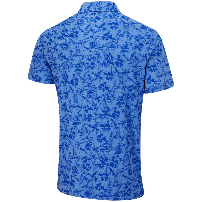 Ping Diego Polo Shirt - Cornflower Blue Multi