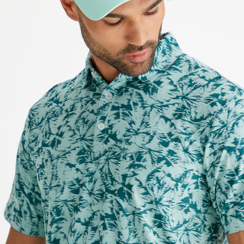 Ping Diego Polo Shirt - Misty Green Multi