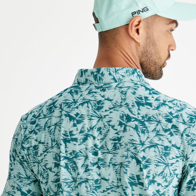 Ping Diego Polo Shirt - Misty Green Multi