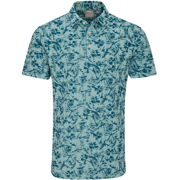 Ping Diego Polo Shirt - Misty Green Multi