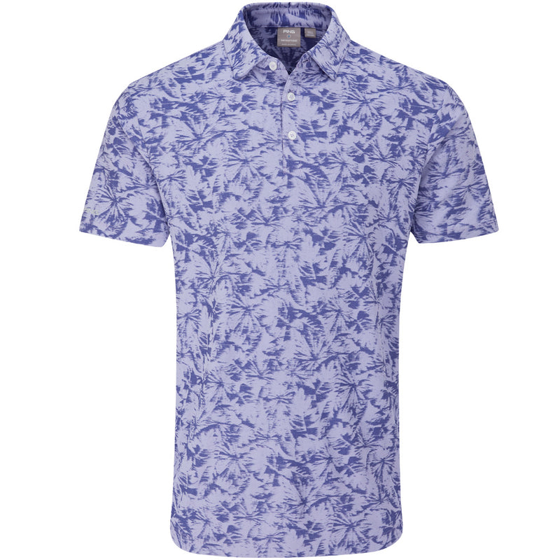 Ping Diego Polo Shirt - Purple Ash Multi