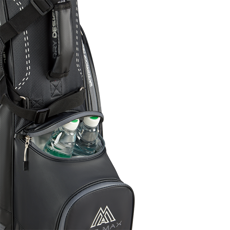 Big Max Dri Lite Hybrid Plus Stand Bag - Black