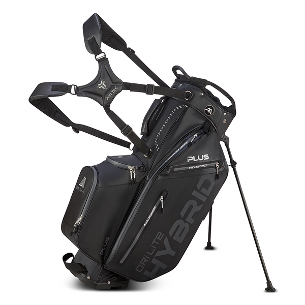 Big Max Dri Lite Hybrid Plus Stand Bag - Black