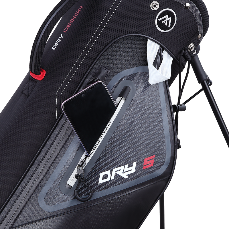 Big Max Dri Lite Seven G Stand Bag - Black