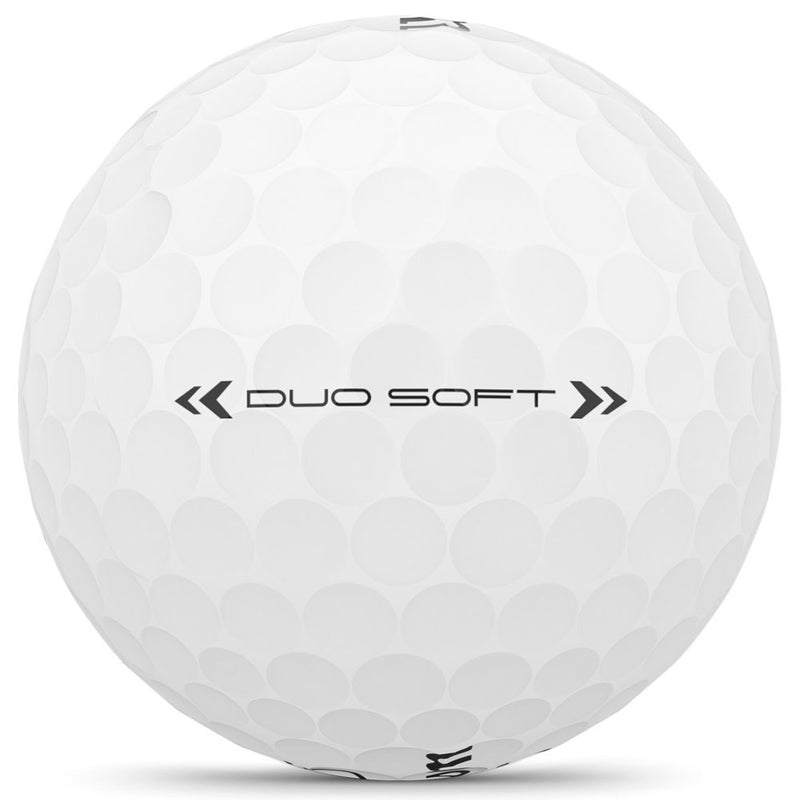 Wilson Staff Duo Soft Golf Balls - White - 12 Pack