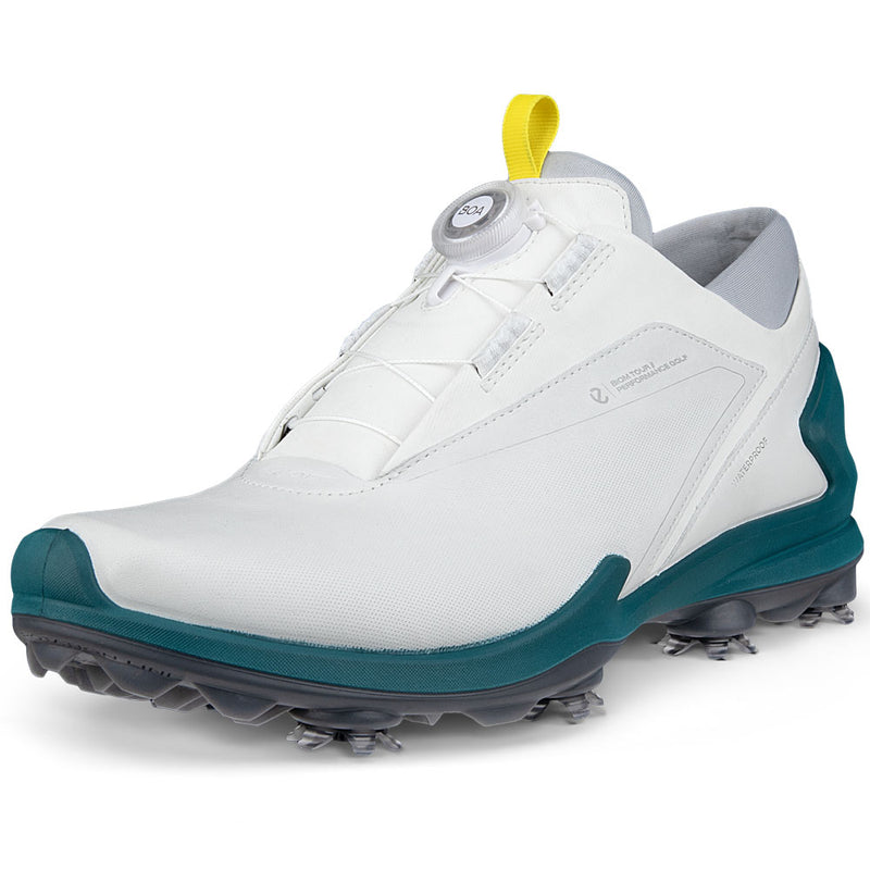 ECCO BIOM Tour BOA Waterproof Spiked Shoes - White