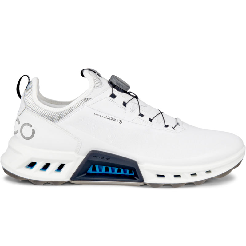 ECCO Biom C4 Gore-Tex BOA Spikeless Waterproof Shoes - White/Black