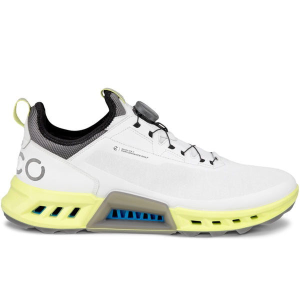 ECCO Golf Biom C4 BOA Spikeless Waterproof Shoes - White