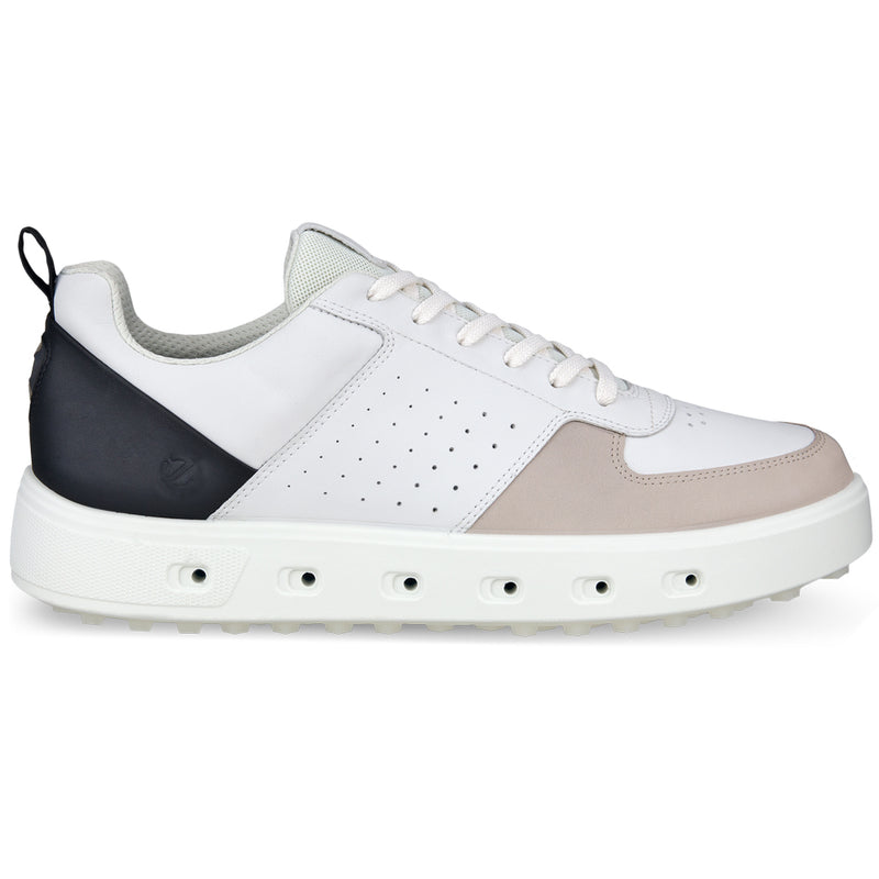 ECCO Street 720 GORE-TEX Waterproof Spikeless Shoes - White/Black/Gravel