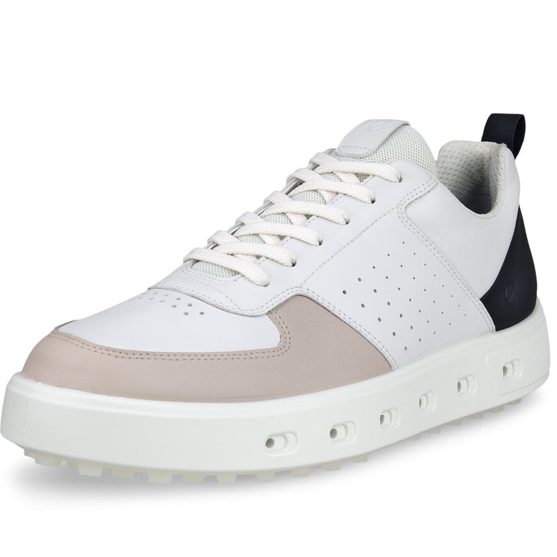 ECCO Street 720 GORE-TEX Waterproof Spikeless Shoes - White/Black/Gravel