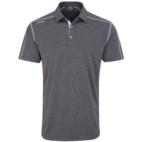 Ping Fynn Polo Shirt - Charcoal Marl