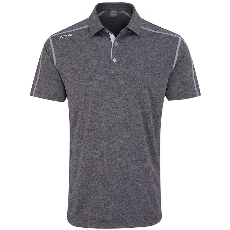 Ping Fynn Polo Shirt - Charcoal Marl