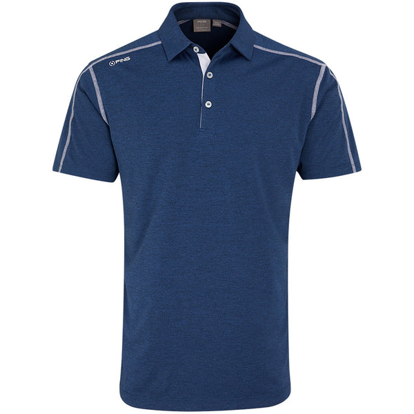 Ping Fynn Polo Shirt - Navy Marl