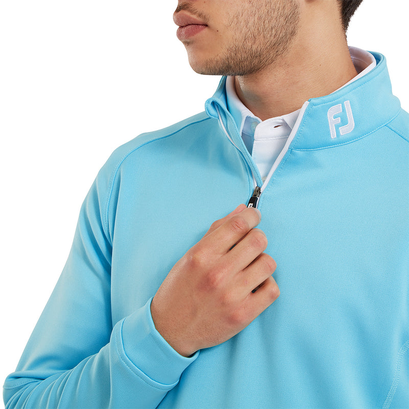 FootJoy Chill-Out 1/4 Zip Pullover - Riviera Blue