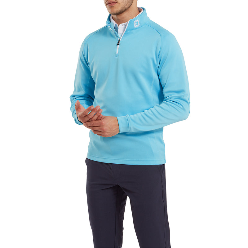 FootJoy Chill-Out 1/4 Zip Pullover - Riviera Blue