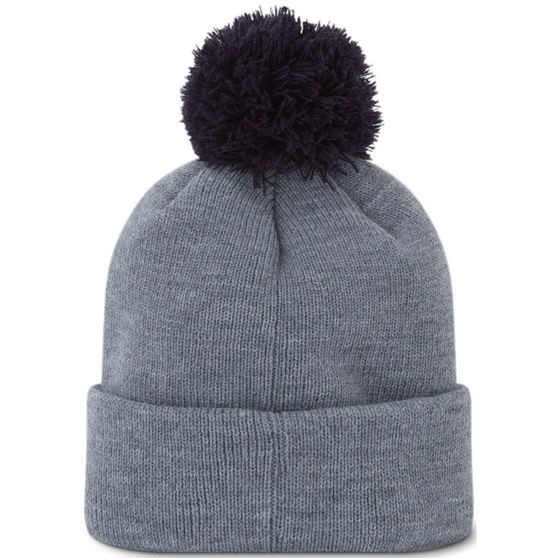 FootJoy FJ Solid Pom Pom Beanie - Grey