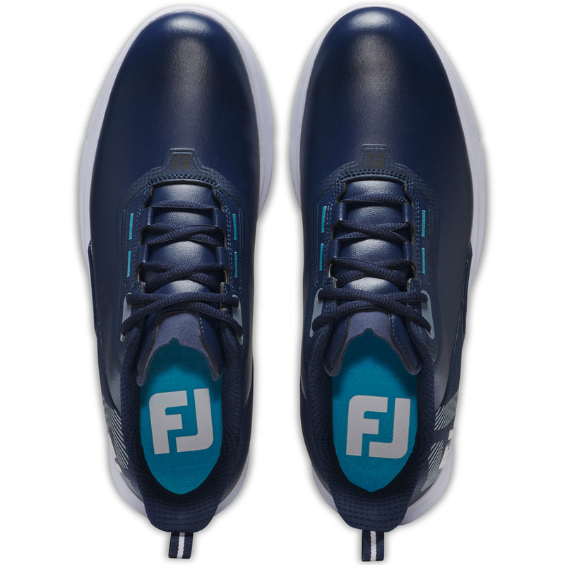 FootJoy Fuel Spikeless Shoes - Navy/White/Blue