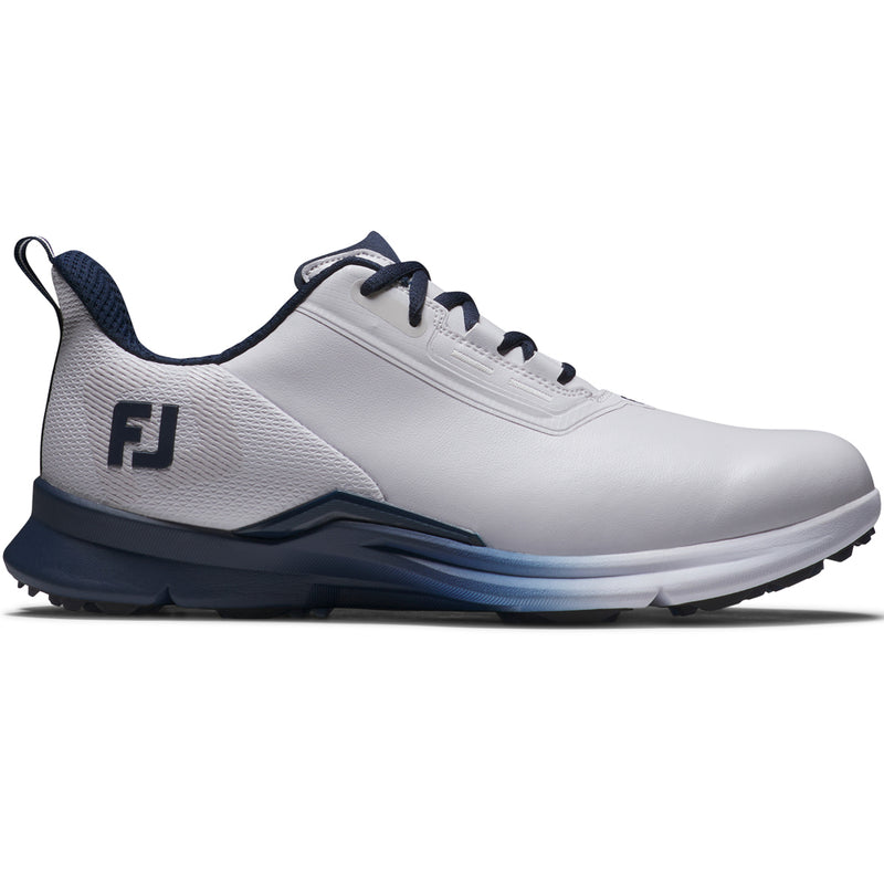 FootJoy Fuel Spikeless Shoes - White/Navy/Blue