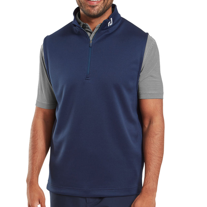 FootJoy 1/2 Zip Gilet - Navy