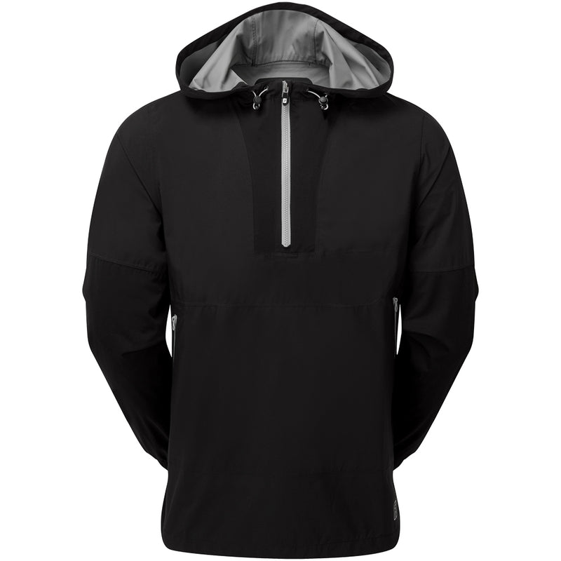 FootJoy HydroLite X Waterproof Hoodie Jacket - Black