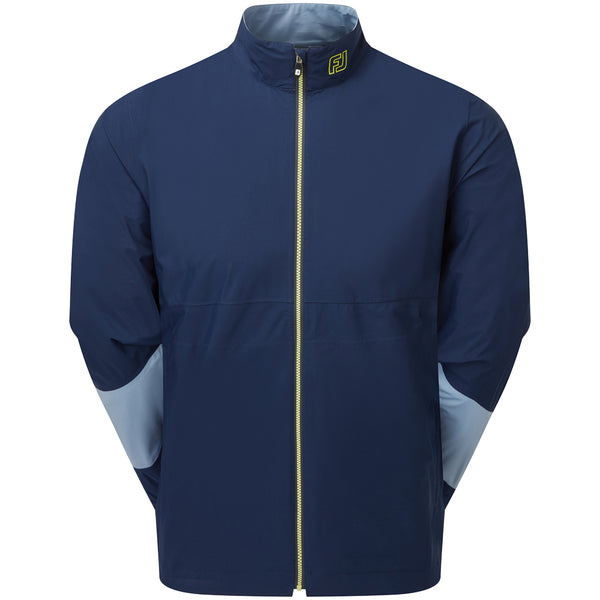 FootJoy HydroLite X Waterproof Jacket - Slate/Navy/Primrose