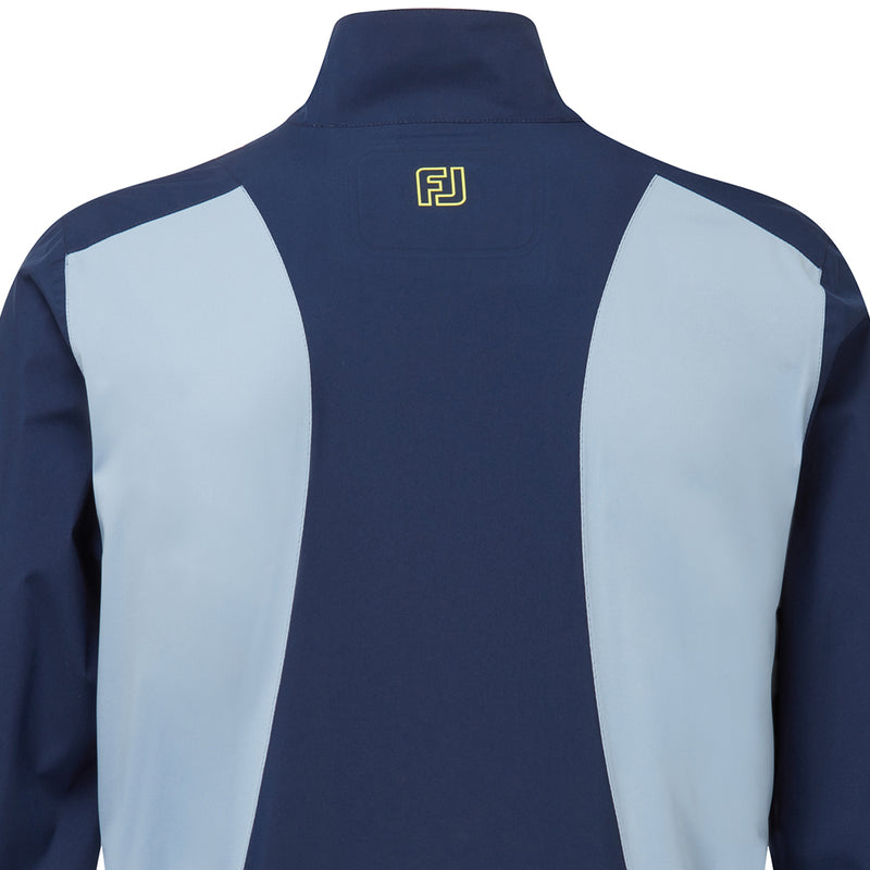 FootJoy HydroLite X Waterproof Jacket - Slate/Navy/Primrose