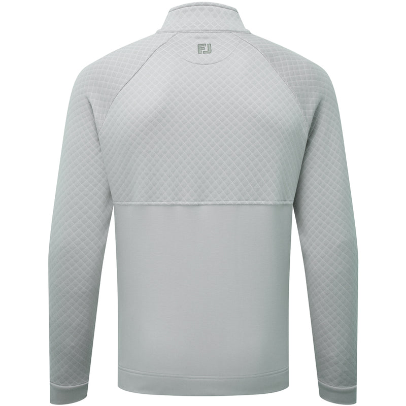 FootJoy Jacquard Thermal 1/4 Zip Chillout - Grey