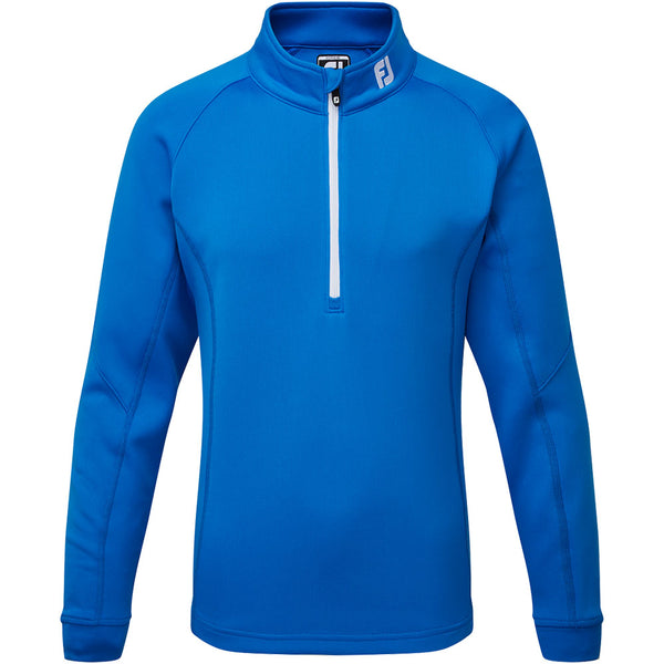 FootJoy Junior Chillout 1/4 Zip Pullover - Cobalt