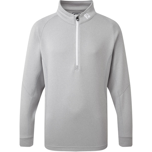 FootJoy Junior Chillout 1/4 Zip Pullover - Heather Grey