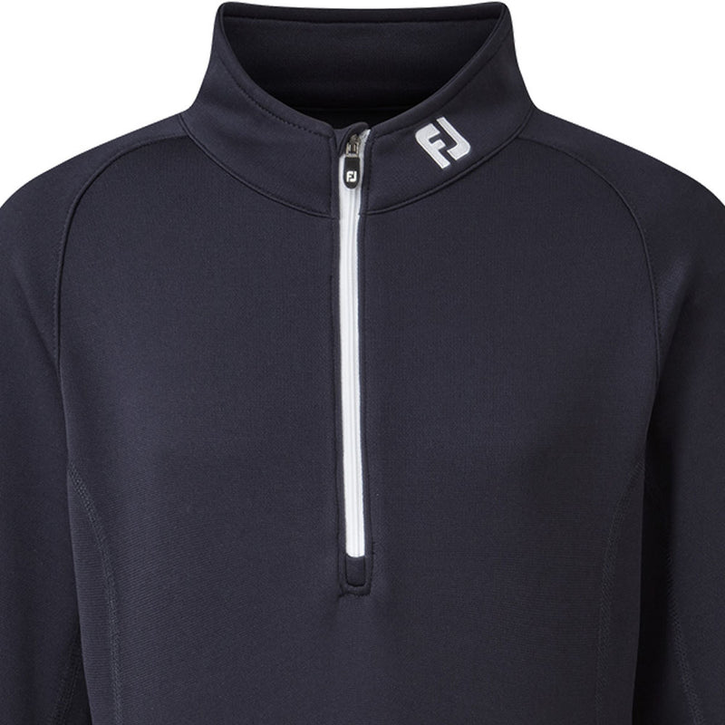 FootJoy Junior Chillout 1/4 Zip Pullover - Navy