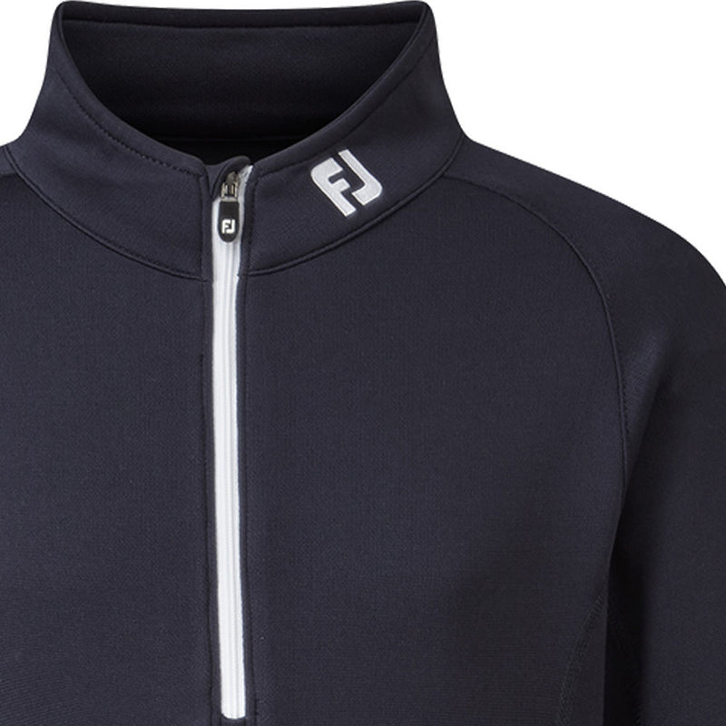 FootJoy Junior Chillout 1/4 Zip Pullover - Navy